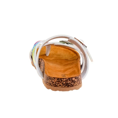 Kensie Girl Colorful Footbed Sandals (Little Kid Sizes) 4 Kensie Girl Colorful Footbed Sandals (Little Kid Sizes) - Image 2