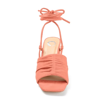 Journee Collection Womens Felisity Open Square Toe Block Heel Sandals 7 Journee Collection Womens Felisity Open Square Toe Block Heel Sandals - Image 5