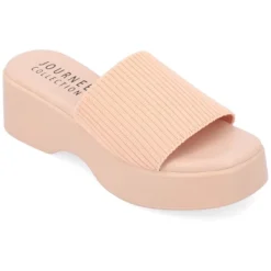 Journee Collection Womens Emani Tru Comfort Foam Platform Slip On Sandal -Georgia Shoes Shop GUEST 02219174 00e0 4681 ad32 4f3829dbee4f