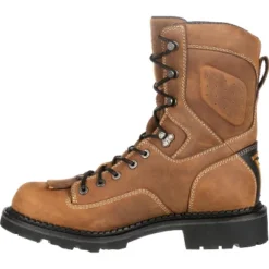 Men's Brown Georgia Boot Comfort Core Composite Toe Waterproof Logger Work Boot Size 10.5(Wide) -Georgia Shoes Shop GUEST 02473ba9 06e4 4a27 b1c1 f74854d36d7c 1