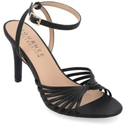 Journee Collection Womens Vanita Multi Strap Stiletto Open Toe Pumps -Georgia Shoes Shop GUEST 024c5758 e405 4d15 9a96 941d9946c0dc