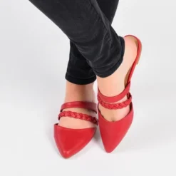 Journee Collection Womens Olivea Tru Comfort Foam Slip On Almond Toe Mules Flats -Georgia Shoes Shop GUEST 024ec64b 35b1 484d b6e0 f7bc67d78dd8