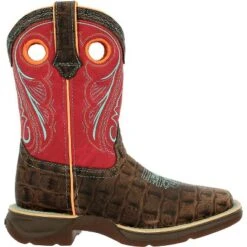 Lil' Rebel By Durango Kids Gator Emboss Red Western Boot, DBT0233, Red 14 Lil' Rebel By Durango Kids Gator Emboss Red Western Boot, DBT0233, Red -Georgia Shoes Shop GUEST 02ea8f9b d1e3 4948 bffe 27c654e12523