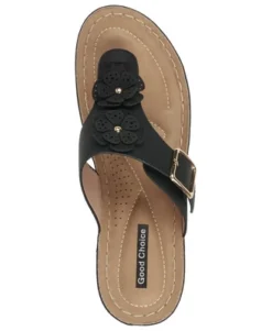 GC Shoes Narbone Flower Comfort Slide Wedge Sandals -Georgia Shoes Shop GUEST 03449f79 f0a6 4f90 b698 d7541e615a41