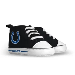 Baby Fanatic Pre-Walkers High-Top Unisex Baby Shoes - NFL Indianapolis Colts