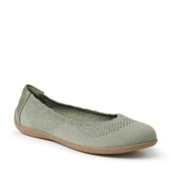 Dearfoams Women's Misty Ballet Flat Indoor/Outdoor Slip Ons -Georgia Shoes Shop GUEST 03f437b7 c4ad 4d74 9276 a256c7b07d9a