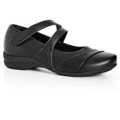 Women's WIDE FIT Brooklyn Comfort Flat - Black | CLOUDWALKERS 15 Women's WIDE FIT Brooklyn Comfort Flat - Black | CLOUDWALKERS -Georgia Shoes Shop GUEST 06593a0b 38da 4f89 b591 473b40298a45