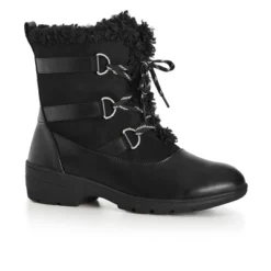 Women's WIDE FIT Jill Cold Weather Boot - Black | CLOUDWALKERS 19 Women's WIDE FIT Jill Cold Weather Boot - Black | CLOUDWALKERS -Georgia Shoes Shop GUEST 066b652c f9e5 4180 b153 6d844a9eaea5