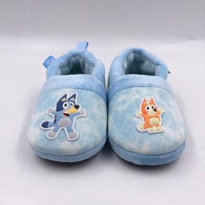Toddler Bluey Cloud Slippers - Blue 6 Toddler Bluey Cloud Slippers - Blue - Image 4