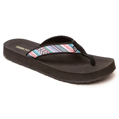 Minnetonka Women's Cotton Hedy Thong Sandals 8 Minnetonka Women's Cotton Hedy Thong Sandals - Image 6