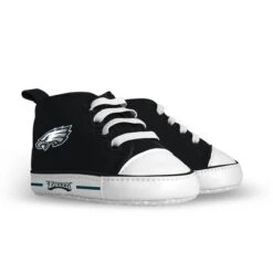 Baby Fanatic Pre-Walkers High-Top Unisex Baby Shoes - NFL Philadelphia Eagles
