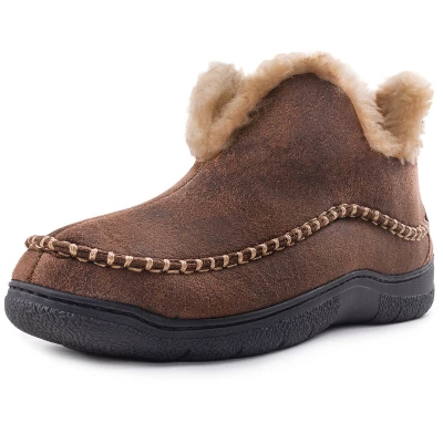 RockDove Men's Camelback Faux Wool Lined Bootie Slipper. 11 RockDove Men's Camelback Faux Wool Lined Bootie Slipper. - Image 9