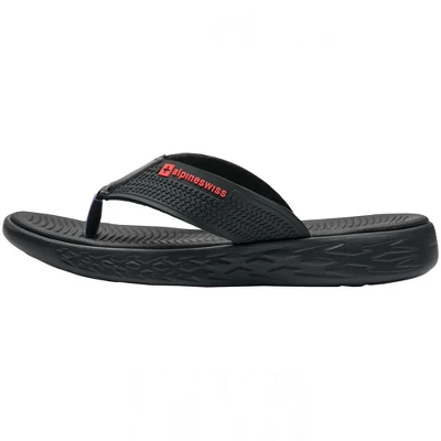 Alpine Swiss Katie Womens Wide Foot Strap Flip Flops Thong Sandals 4 Alpine Swiss Katie Womens Wide Foot Strap Flip Flops Thong Sandals - Image 2