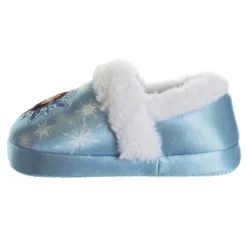 Disney Frozen Girl Slippers - Elsa And Anna Plush Lightweight Warm Comfort Soft Aline House Shoes - Blue White (Toddler-Little Kid) -Georgia Shoes Shop GUEST 0ccac19c 590e 4381 9e7c 67d8e1de0737