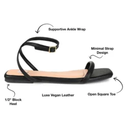 Journee Collection Womens Veena Ankle Strap Low Block Heel Sandals -Georgia Shoes Shop GUEST 0d0c5e4c 9131 4d6a 8356 d10480b7ac47