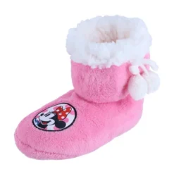 Textiel Trade Kids' Disney Minnie Mouse Solid Bootie Slipper -Georgia Shoes Shop GUEST 0d2ffe25 b6af 4415 9645 bfae118bcd3f