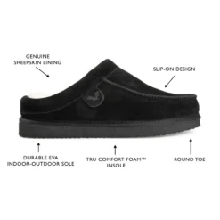 Territory Oasis Genuine Sheepskin Moccasin Clog Slipper -Georgia Shoes Shop GUEST 0d659e82 4a0d 41f2 9527 8ce11e54eb06