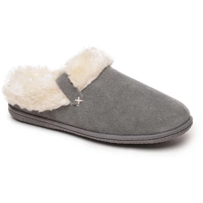 Minnetonka Women's Suede Camp Collar Scuff Slide Slippers 9 Minnetonka Women's Suede Camp Collar Scuff Slide Slippers - Image 7