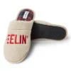 Dearfoams Men's Tyler Novelty Holiday Slip On Scuff Slippers