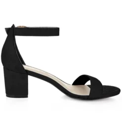 Perphy Ankle Strap Open Toe Block Heels Sandals For Women -Georgia Shoes Shop GUEST 0dfaaf3a 1a40 43af b925 3cd187e8cb67