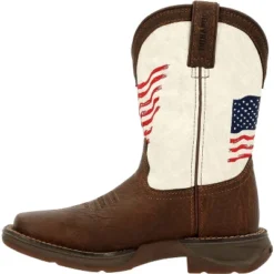 Lil' Rebel By Durango Little Kids Distressed Flag Western Boot -Georgia Shoes Shop GUEST 10713c8b 0fa9 4726 949d e2fd121ad31a