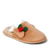 Dearfoams Men's Carson Holiday Turkey Scuff Slipper