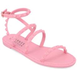 Journee Collection Womens Saphira Multi Strap Studded Jelly Sandal -Georgia Shoes Shop GUEST 10fb883f afb3 47d7 b05c 79bfe3a03c3a