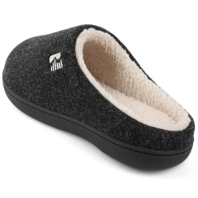 RockDove Men's Evan Faux Shearling Slide Slipper 5 RockDove Men's Evan Faux Shearling Slide Slipper - Image 3
