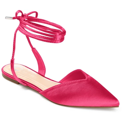 Journee Collection Womens Theia Tru Comfort Foam Tie Up Pointed Toe Ballet Flats 14 Journee Collection Womens Theia Tru Comfort Foam Tie Up Pointed Toe Ballet Flats - Image 12