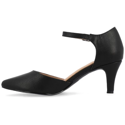 Journee Collection Womens Bettie Tru Comfort Foam Almond Toe Mid Heel Pumps 3 Journee Collection Womens Bettie Tru Comfort Foam Almond Toe Mid Heel Pumps