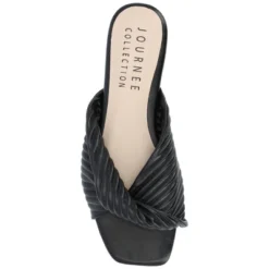 Journee Collection Womens Emalynn Tru Comfort Foam Slip On Slide Flat Sandals -Georgia Shoes Shop GUEST 12f997a5 bc89 4a71 b2a5 6b5eafb8cc9a