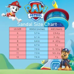 Nickelodeon Paw Patrol Boys Closed Toe With Back Strap Sandals (Toddler) 15 Nickelodeon Paw Patrol Boys Closed Toe With Back Strap Sandals (Toddler) -Georgia Shoes Shop GUEST 130e42b8 8b6c 4e89 9618 5f44ce6929a2