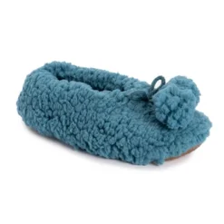 MUK LUKS Women's Moisturized And Infused Ballerina Slipper Sock -Georgia Shoes Shop GUEST 146d78a1 5865 41b4 920e ebff60734b7f