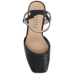 Journee Collection Womens Moriah Embossed Ankle Strap Square Toe Pumps -Georgia Shoes Shop GUEST 14a7758e b843 413c 91a8 196abbb65d12