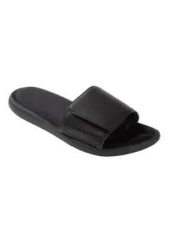 KingSize Men's Wide Width Memory Foam Adjustable Strap Closure Slide -Georgia Shoes Shop GUEST 1531698e 6618 4220 b083 be3968f2284a