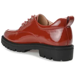 Journee Collection Womens Zina Oxford Almond Toe Lace-up Flats -Georgia Shoes Shop GUEST 1547a445 b5e3 44a1 8519 028780194a6a