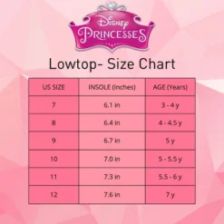 Disney Princess Girls No Lace Shoes - Kids Disney Character Loafer Low Top SlipOn Casual Tennis Canvas Sneakers (size 5-12 Toddler - Little Kid) -Georgia Shoes Shop GUEST 15bbe585 ff05 41f2 9658 4169df96ac76