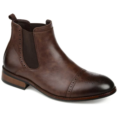 Vance Co. Men's Medium And Wide Width Garrett Cap Toe Chelsea Boot 12 Vance Co. Men's Medium And Wide Width Garrett Cap Toe Chelsea Boot - Image 10
