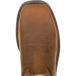 Men's Brown Georgia Boot Carbo-Tec LT Alloy Toe Waterproof Pull-On Boot Size 8 -Georgia Shoes Shop GUEST 184c2b38 4849 446b bcb9 de27292dfbf5