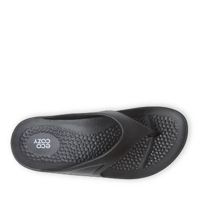 Dearfoams EcoCozy Men's Sustainable Comfort Thong 6 Dearfoams EcoCozy Men's Sustainable Comfort Thong - Image 4