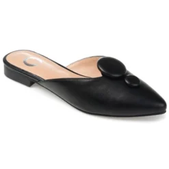 Journee Collection Womens Mallorie Slip On Pointed Toe Mules Flats -Georgia Shoes Shop GUEST 19cb3f1e adcf 48ce a056 7a87e98a1467