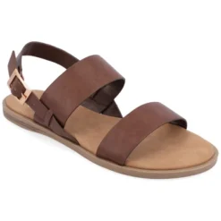 Journee Collection Womens Lavine Multi Strap Flat Sandals -Georgia Shoes Shop GUEST 1a3904d5 30de 4eb1 afd0 d53030f5c4c1