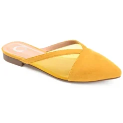 Journee Collection Womens Reeo Slip On Pointed Toe Mules Flats -Georgia Shoes Shop GUEST 1abdf5a8 581c 4651 a1ea 0770fe4742e5
