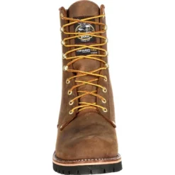 Men's Brown Georgia Boot Steel Toe Waterproof 400G Insulated Logger Work Boot Size 10(Wide) -Georgia Shoes Shop GUEST 1affaa6b 6d81 4a13 aeb1 27c6acf5d581