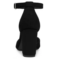 Allegra K Women's Ankle Strap Pointed Toe Block Heels Pumps 11 Allegra K Women's Ankle Strap Pointed Toe Block Heels Pumps -Georgia Shoes Shop GUEST 1bf92608 e3f3 414e b454 25a47bc61154