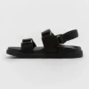 Women's Jonie Ankle Strap Footbed Sandals - A New Day™