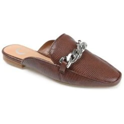 Journee Collection Womens Hazina Tru Comfort Foam Slip On Square Toe Mules Flats -Georgia Shoes Shop GUEST 1da4b7e0 8543 4a85 bb03 0c1cfc0f9f6c