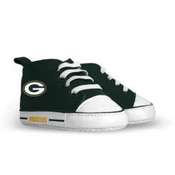 Baby Fanatic Pre-Walkers High-Top Unisex Baby Shoes - NFL Green Bay Packers