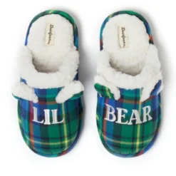 Dearfoams Kids Lil Bear Plaid Scuff Slipper -Georgia Shoes Shop GUEST 1e9f14e1 2459 41d3 aea9 bbf1ff0cda38