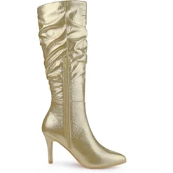 Allegra K Women's Pointed Toe Stiletto High Heels Knee High Boots -Georgia Shoes Shop GUEST 1ea9e1de 3d73 493e 9048 64bd4550855d